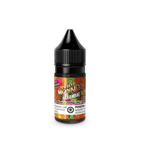 12 Monkeys Harambae 30ml Nic Salts