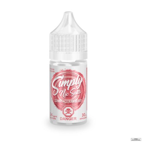 Sunny Strawberry By Simply Nic Salts 30ml