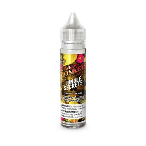 Jungle Secrets E-Liquid - Twelve Monkeys (60mL)