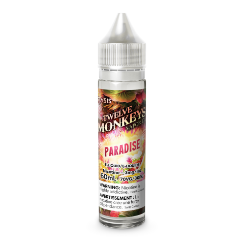 Paradise E-Liquid - Twelve Monkeys (60mL)