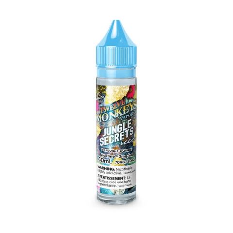 12 monkey's ICEAGE Jungle Secrets Iced 60ml